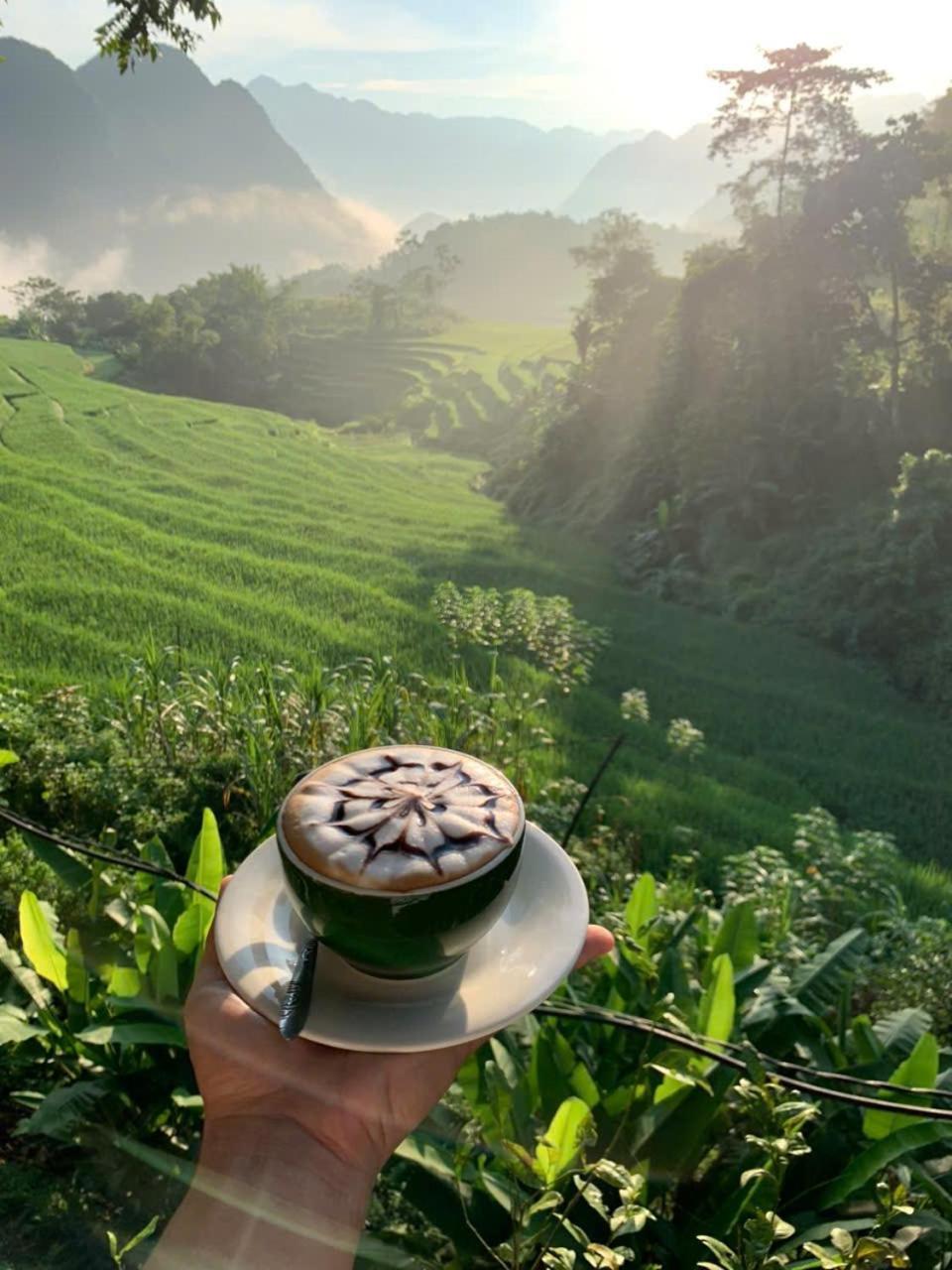 Huong Ba ThuocPuluong Aroma住宿加早餐旅馆 外观 照片