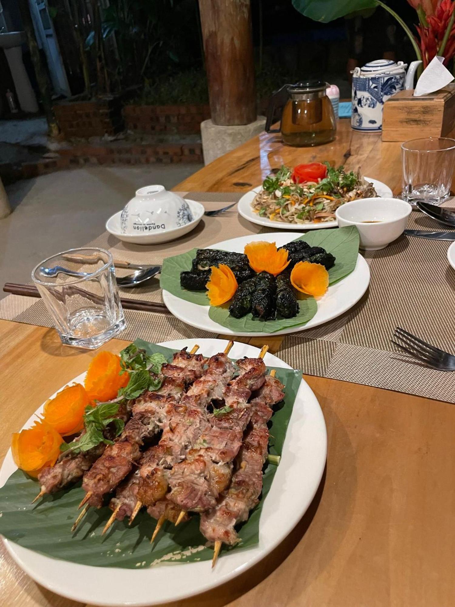Huong Ba ThuocPuluong Aroma住宿加早餐旅馆 外观 照片